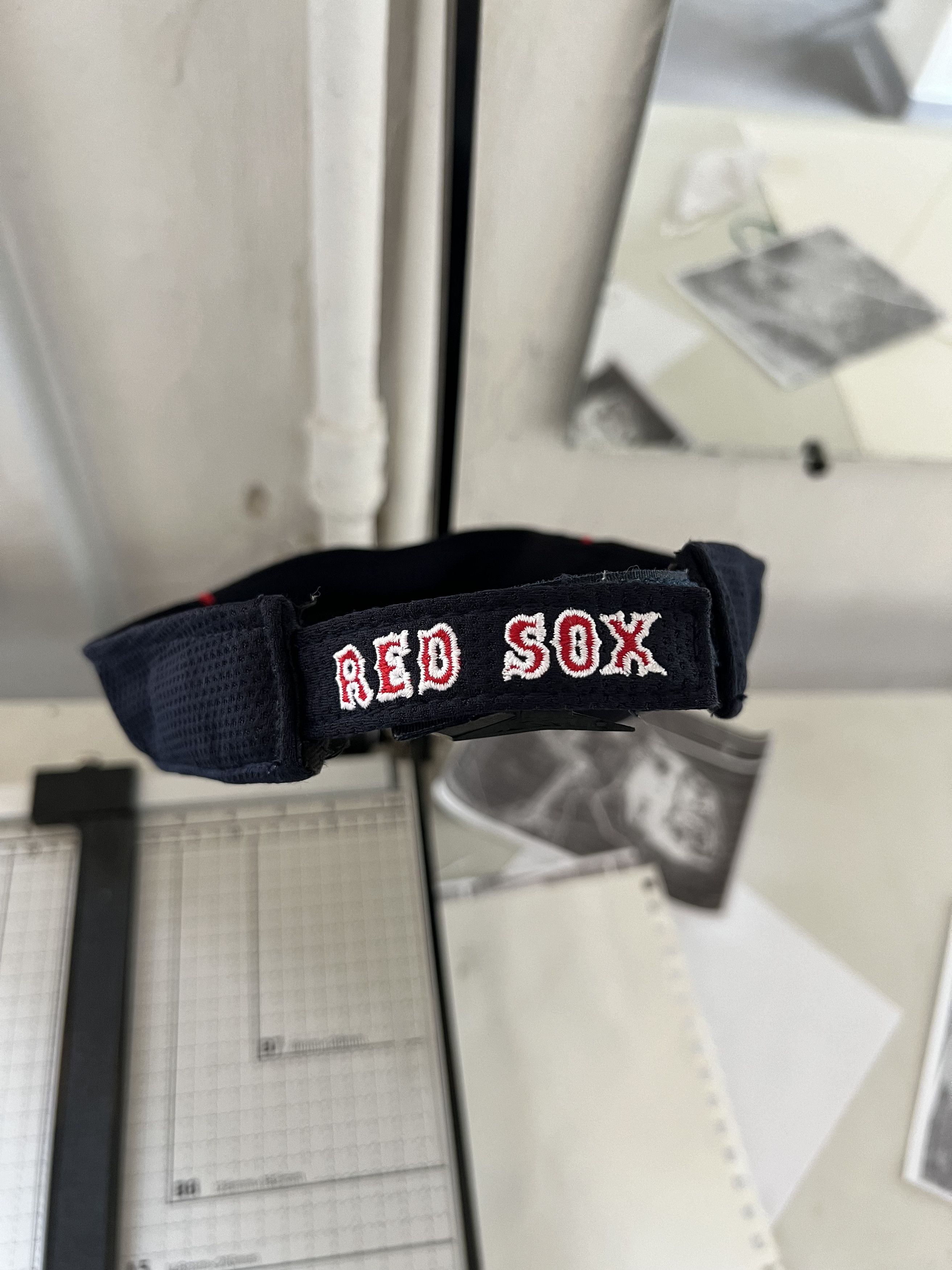 MLB × New Era Tennis Visor Vintage Red Sox 1990s Cap Hat Size ONE SIZE - 5 Thumbnail