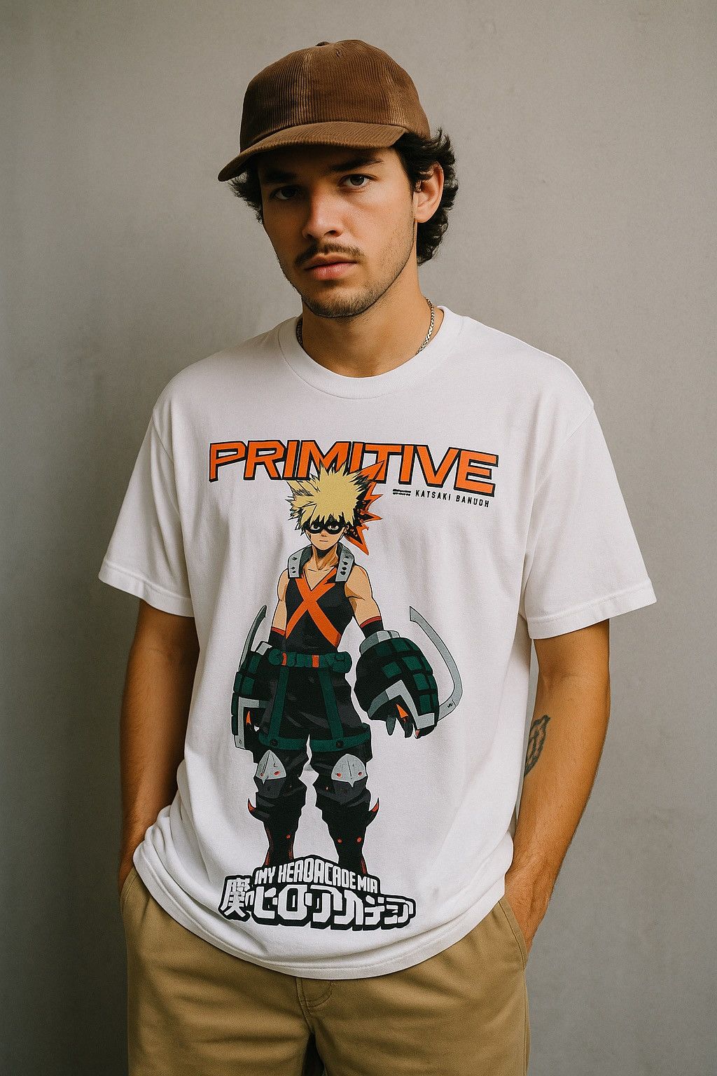 Primitive NWOT Primitive x My Hero Academia Katsuki Bakugo XL Size US XL / EU 56 / 4 - 1 Thumbnail