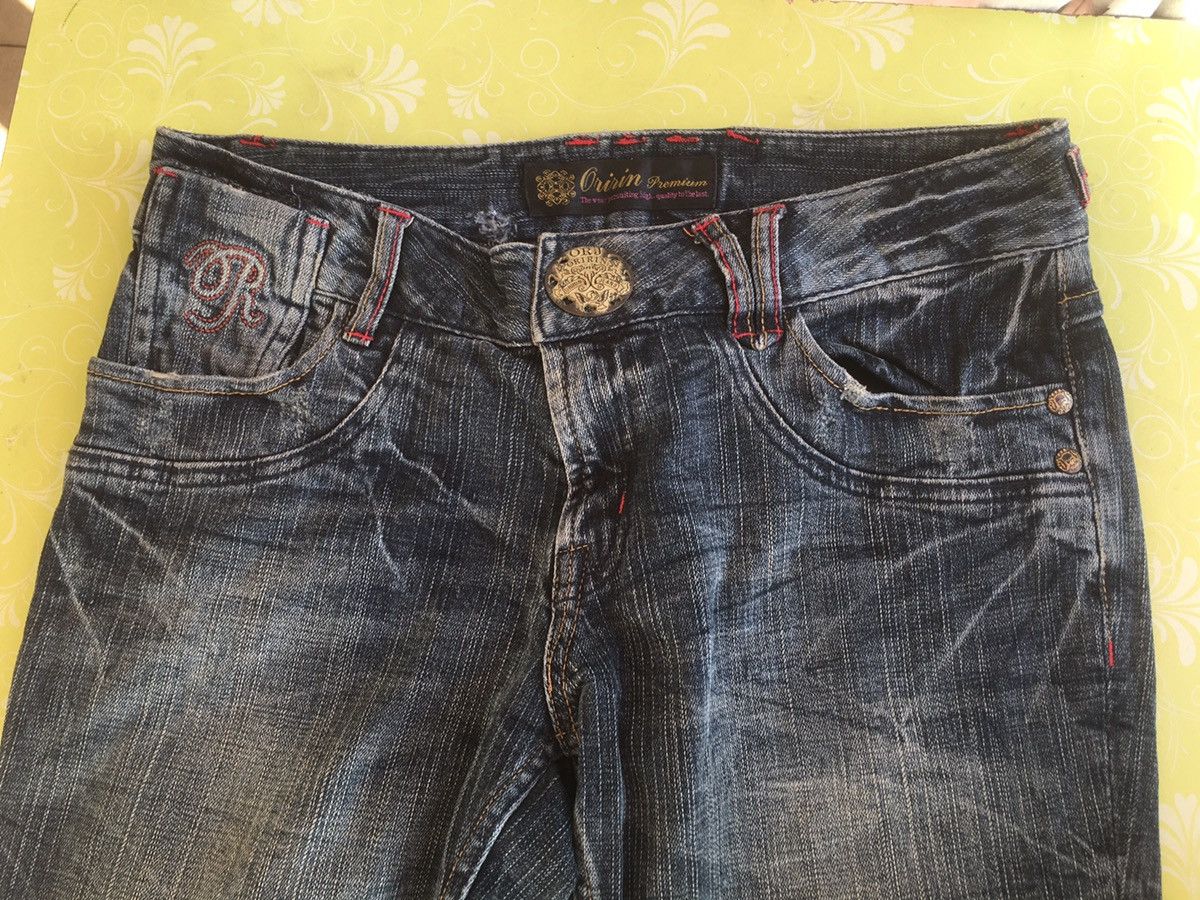 Japanese Brand × Vintage Oririn jeans,wing design conception jeans Size 32" / US 10 / IT 46 - 5 Thumbnail