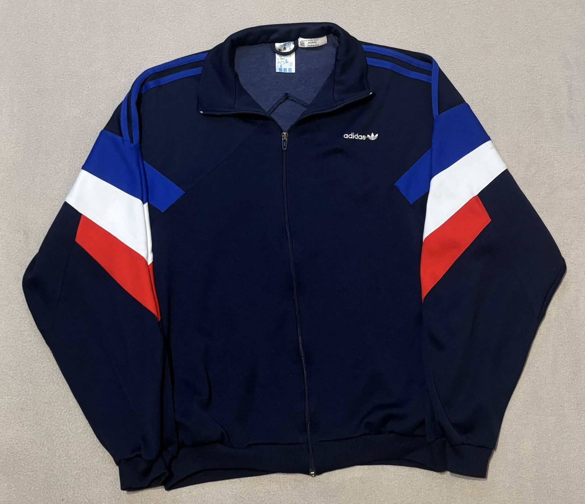 Adidas Adidas Originals France vintage 90s zip sweatshirt size. XL Size US XL / EU 56 / 4 - 6 Thumbnail