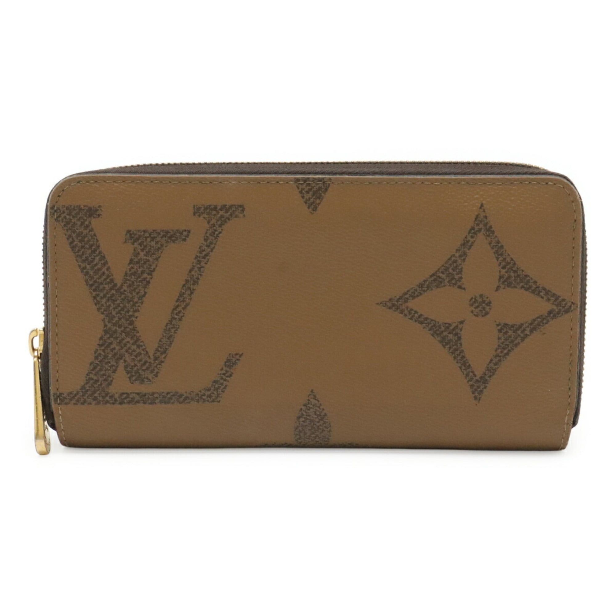Louis Vuitton Monogram Giant Reverse Zippy Wallet Round Long M69353
