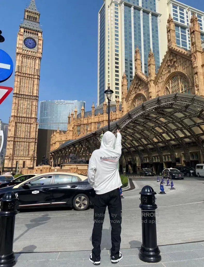 Balenciaga Balenciaga Coke letter print hooded long-sleeve sweatshirt Size US XS / EU 42 / 0 - 9 Thumbnail