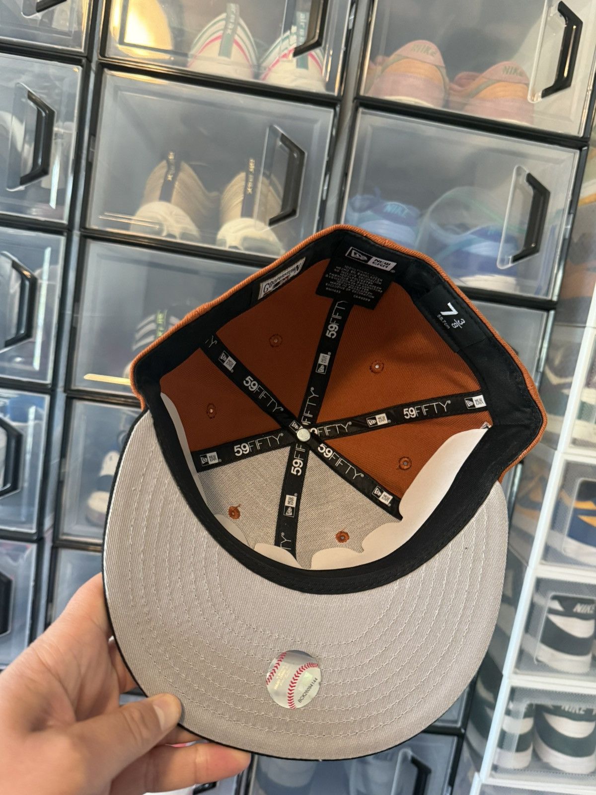 New Era BN Hat Dreams Xs Noho Nati MLB Atlanta Braves 73/8 Size ONE SIZE - 4 Thumbnail