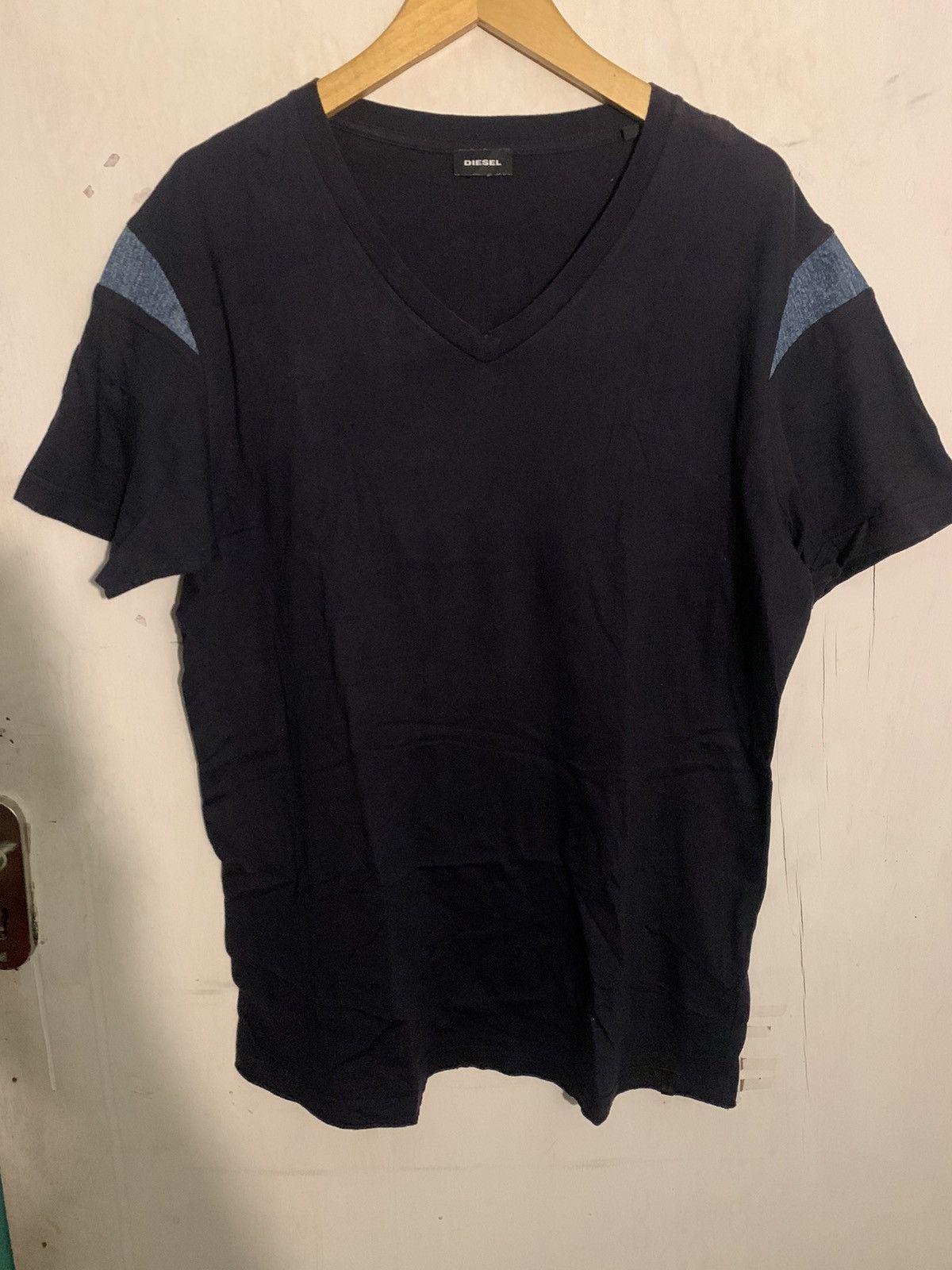 Diesel Diesel denim lining tee y2k styel Size US XL / EU 56 / 4 - 1 Thumbnail