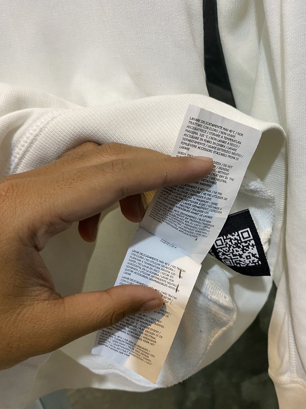 Stone Island Sweatershirt stone island white hoodie Size US M / EU 48-50 / 2 - 10 Thumbnail