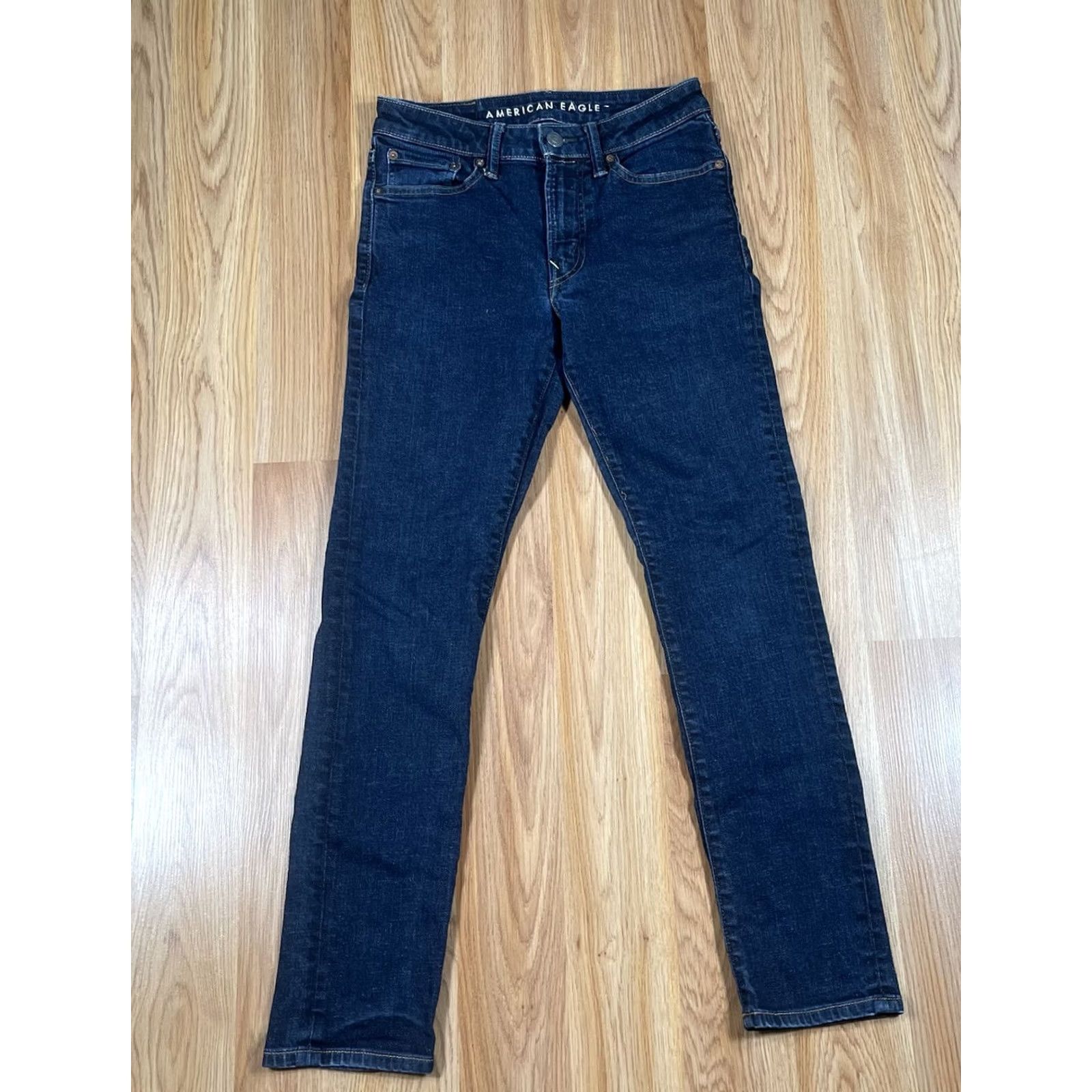American Eagle Outfitters American Eagle Outfitters Jeans Womens 28Wx30L Slim Denim Size 28" / US 6 / IT 42 - 2 Thumbnail