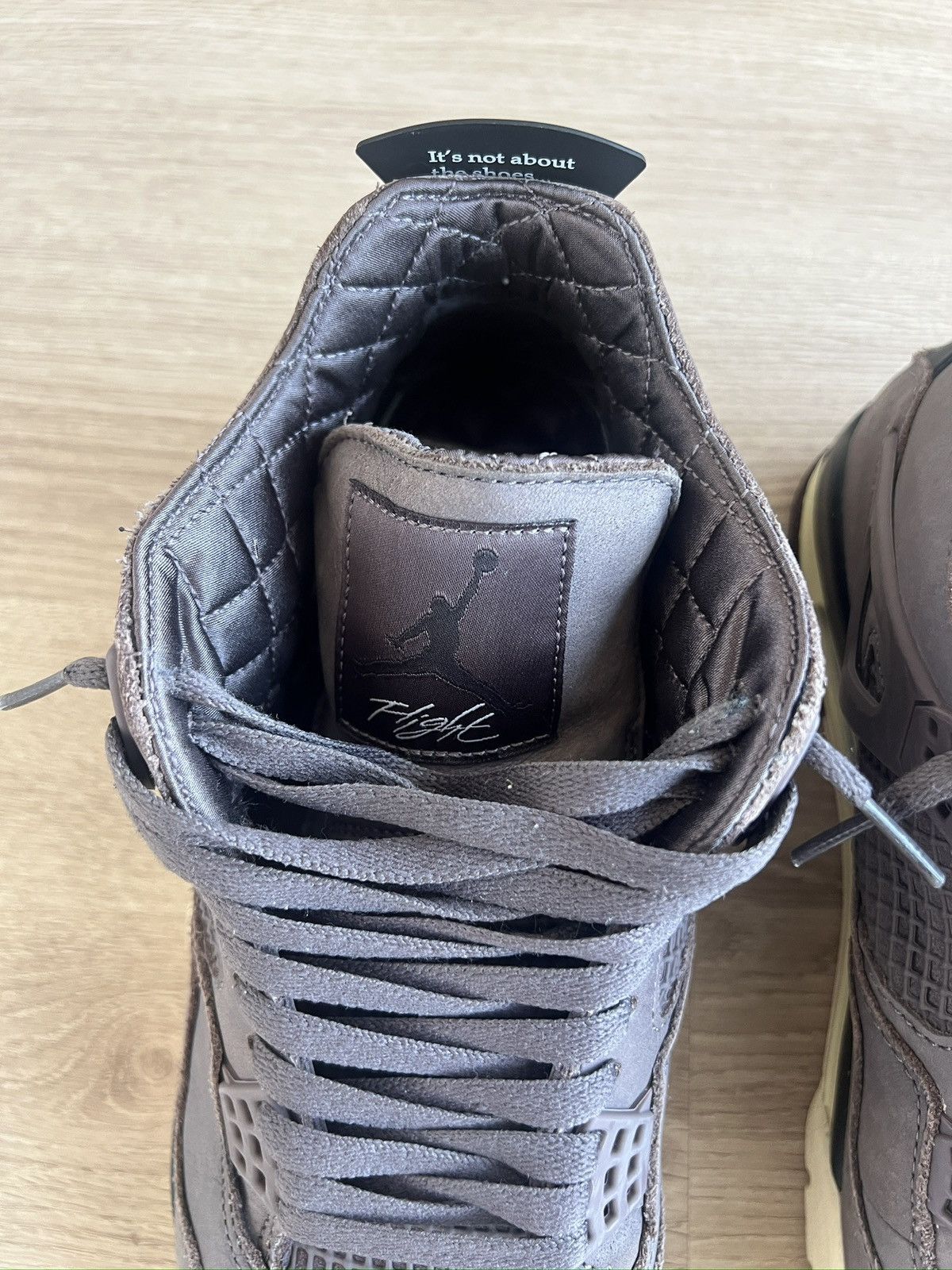 A Ma Maniere × Nike Jordan 4 A Ma Maniere "Violet Ore" - Size 10 Size US 10 / EU 43 - 6 Thumbnail