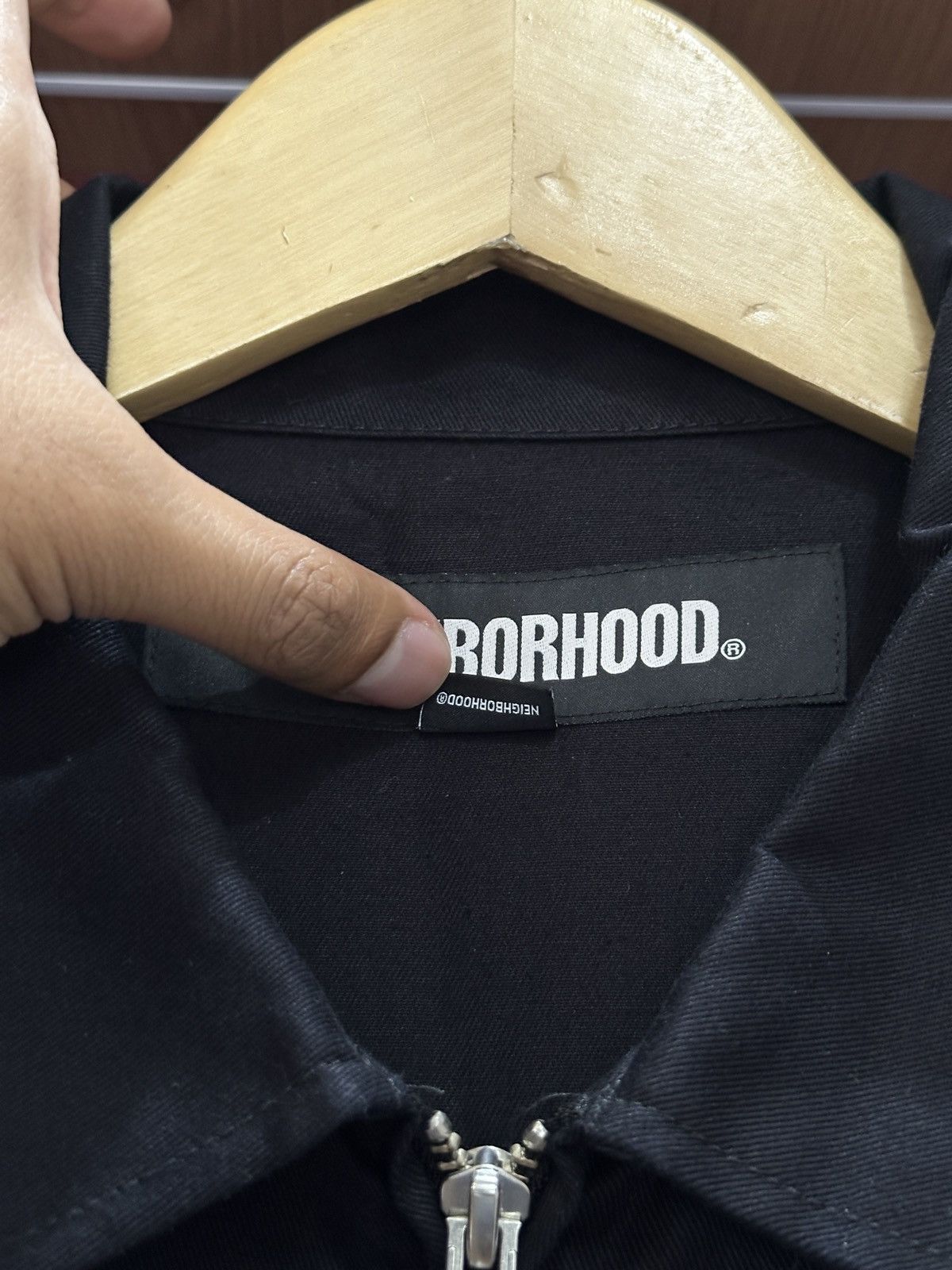 Neighborhood Neighborhood Zip work jacket - 2024 "Black" XL Size US XL / EU 56 / 4 - 4 Thumbnail
