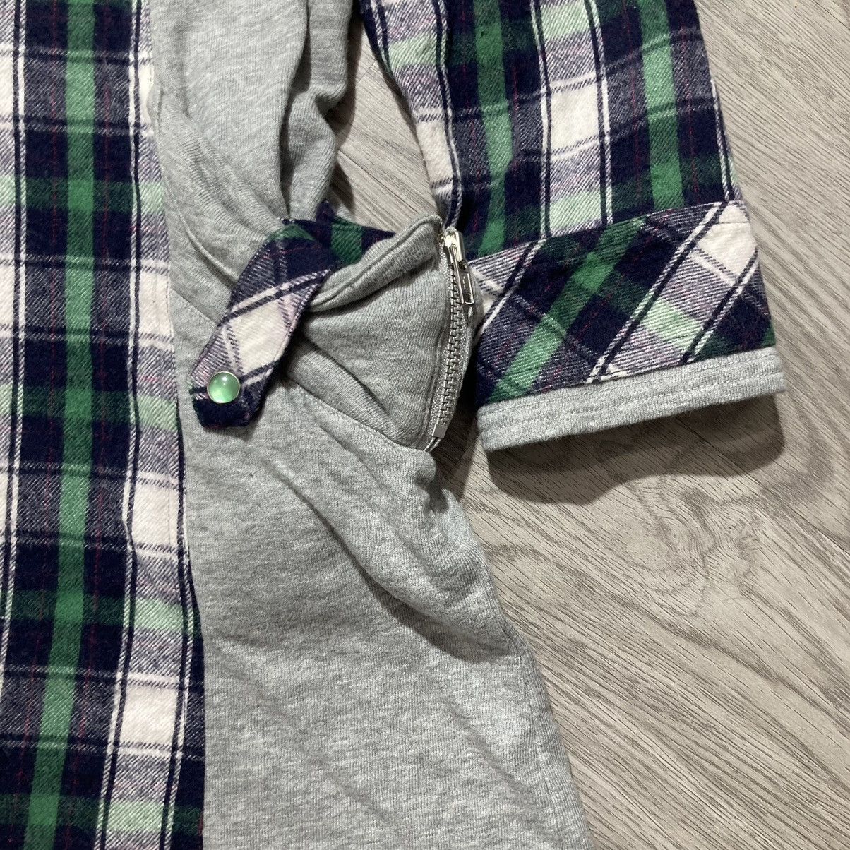 Angel Blue 2000s Angel Blue Flanel Hoodie Plaid ButtonUp Lgb Punk Style Size US XS / EU 42 / 0 - 14 Thumbnail