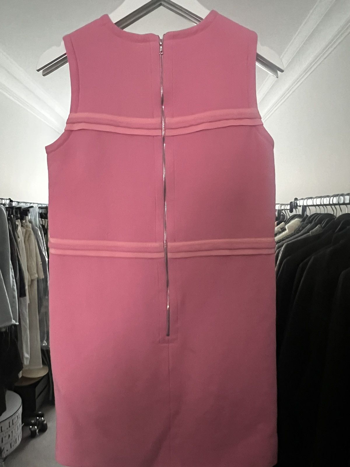 Victoria Beckham Pink Victoria Beckham slip dress in tweed Size XS / US 0-2 / IT 36-38 - 4 Thumbnail