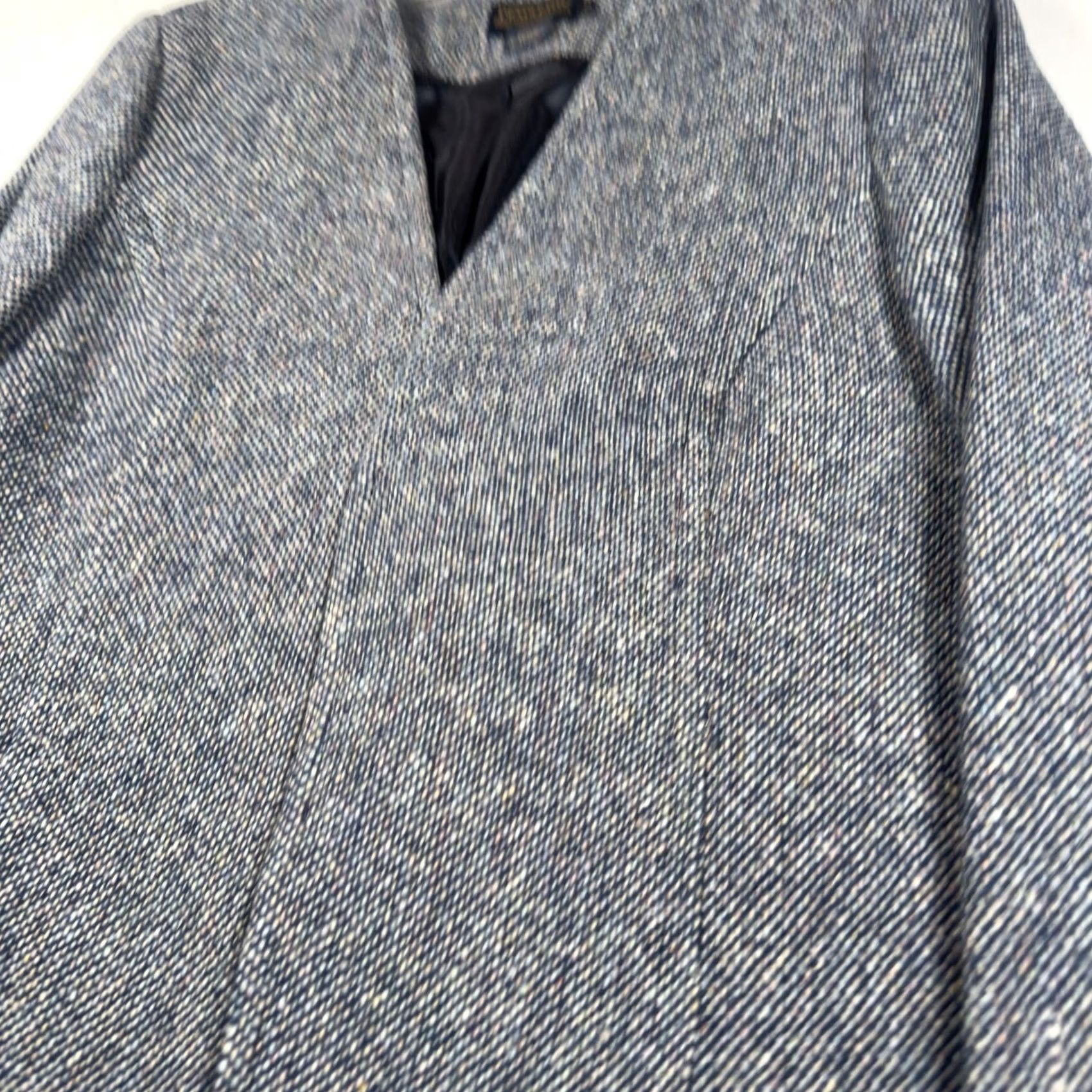 Pendleton Pendleton Blazer Jacket Womens M Blue Wool Flecked Open Front Lined Workwear Size M / US 6-8 / IT 42-44 - 2 Thumbnail