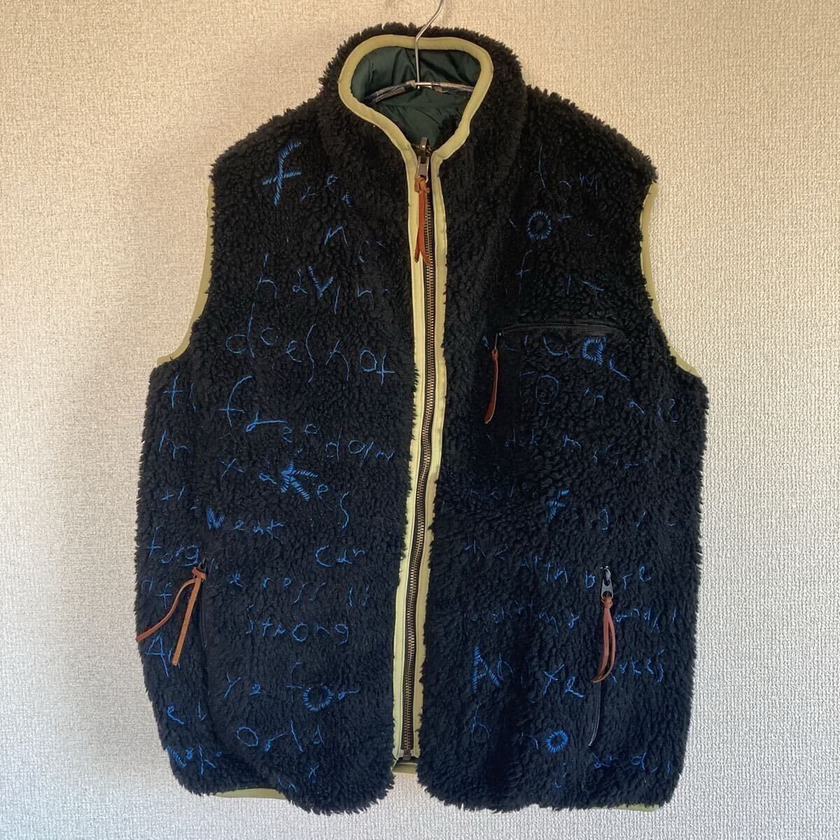 Kapital KAPITAL Embroidered Boa Reversible Vest One Size Size US L / EU 52-54 / 3 - 1 Thumbnail
