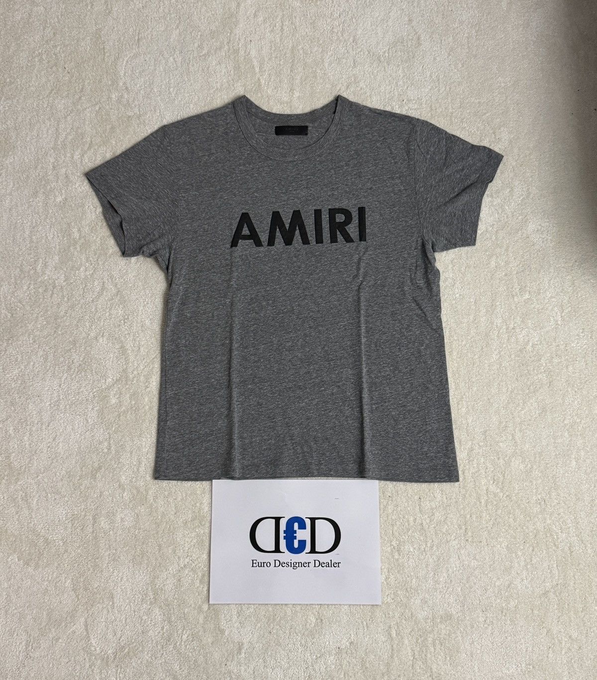 Amiri 💠Amiri💠 Logo tshirt grey OG 2016 (M) Size US M / EU 48-50 / 2 - 1 Thumbnail