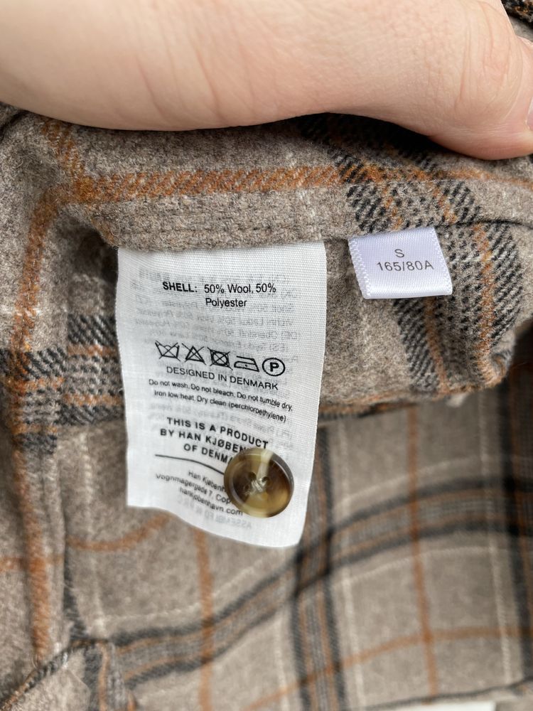 Han Kjobenhavn Han Kjobenhavn Wool Overshirt Size US S / EU 44-46 / 1 - 7 Thumbnail
