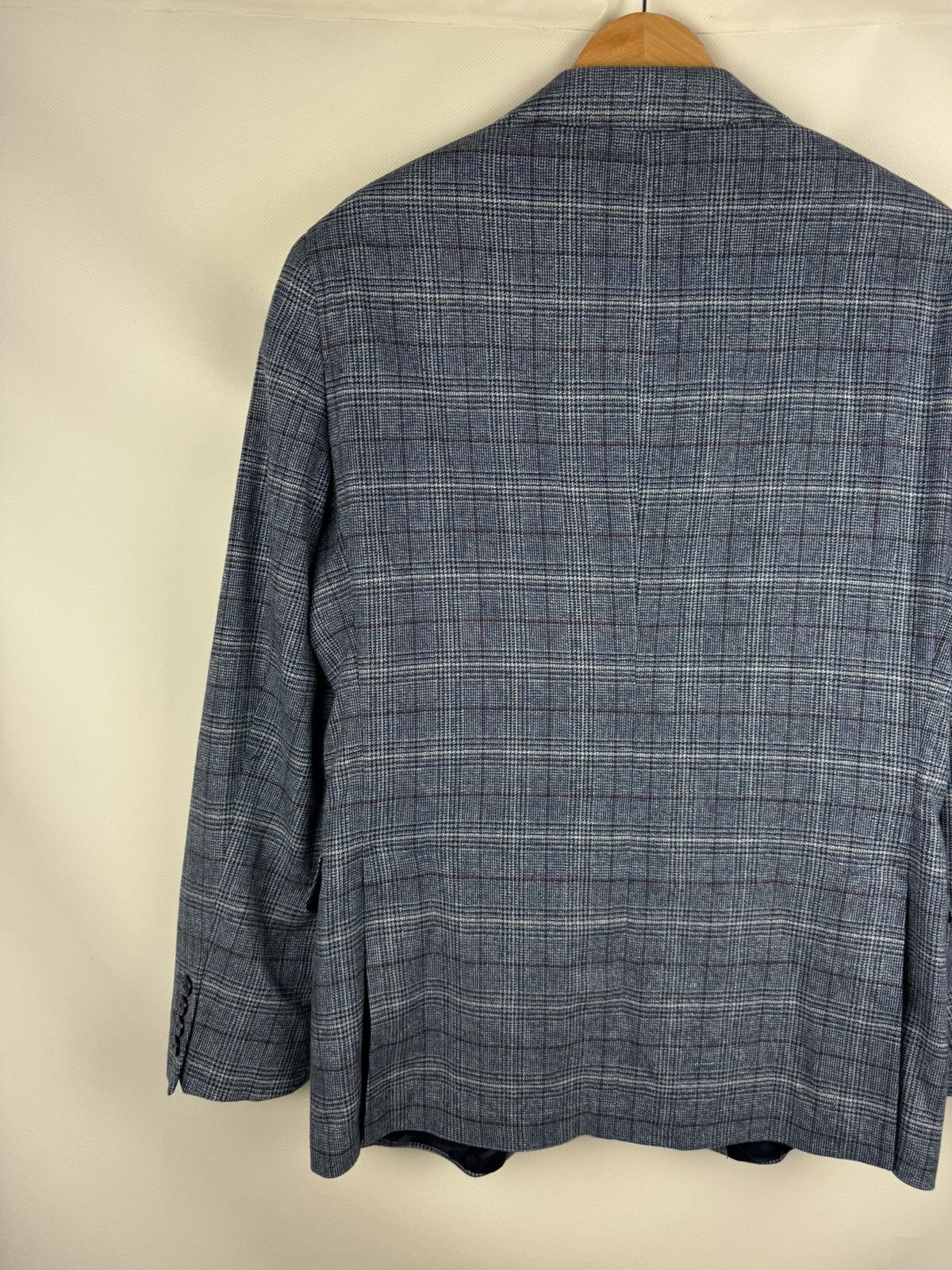 Hackett Hackett Cotton Linen Strch Pow CC Half Lined Blazer Jacket Size 40R - 13 Thumbnail