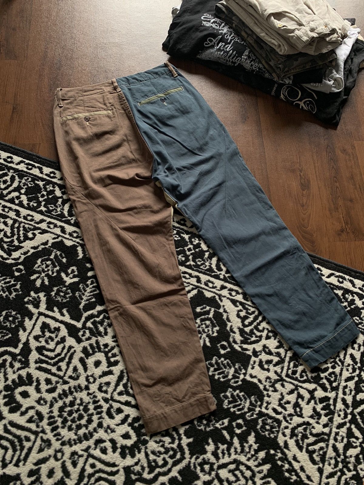 Ne-Net Ne-Net By Issey Miyake 4 Tone Animal Pattern Pants Size US 30 / EU 46 - 9 Thumbnail