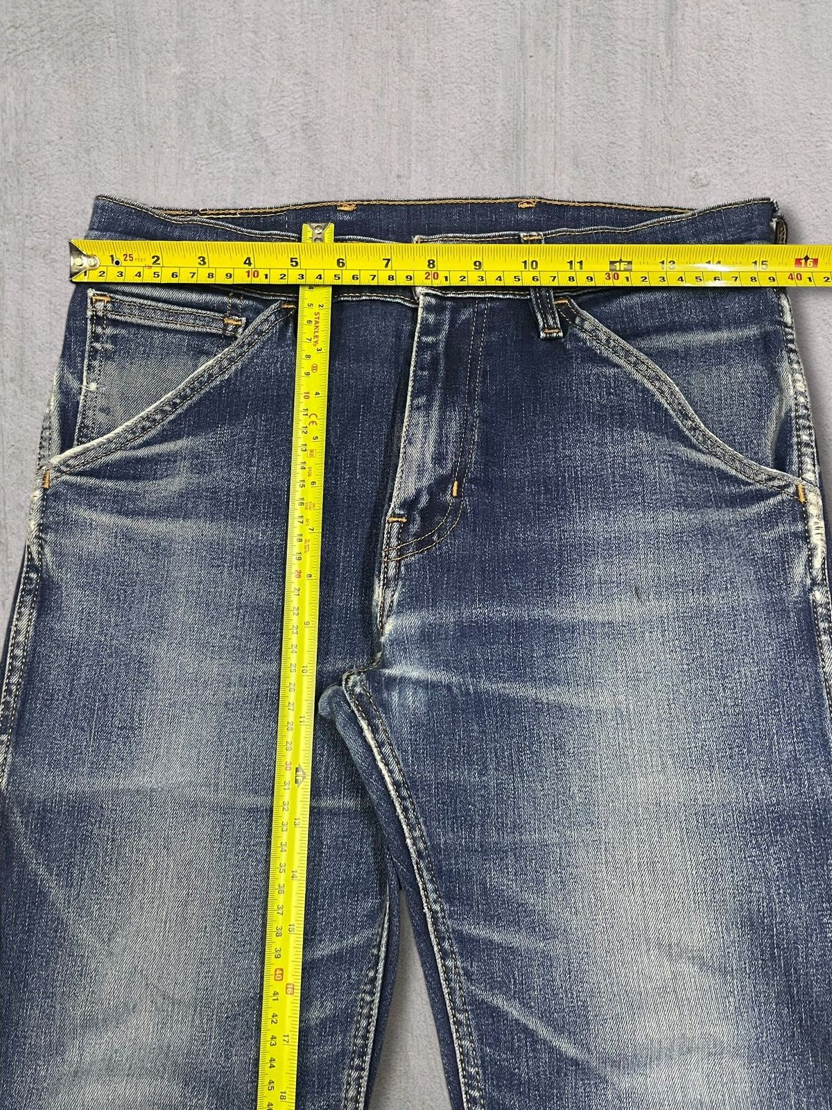 Levi's LEVI’S WORKWEAR 505 Faded Blue Wash Carpenter Jeans Size US 30 / EU 46 - 12 Thumbnail