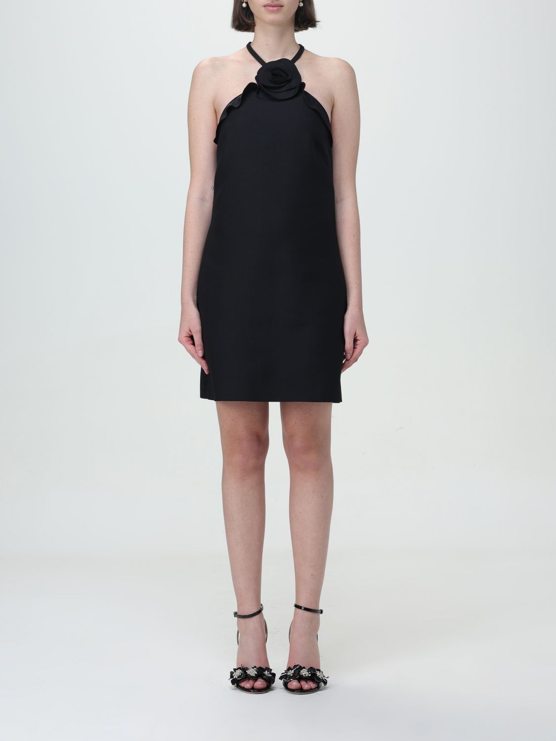 image of Valentino Dress Woman Black, Women's (Size Small)