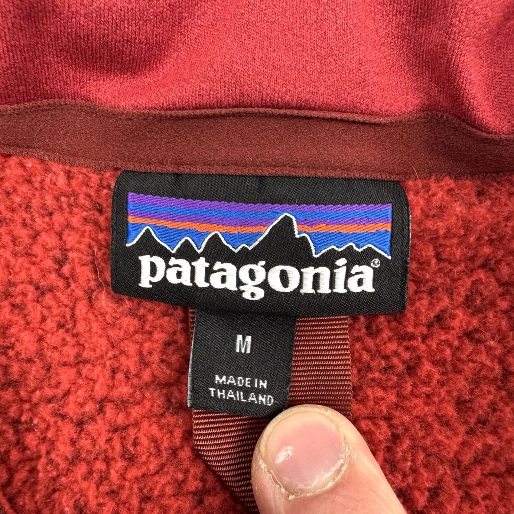 Patagonia Patagonia Better Sweater Jacket Womens Medium Red Collared Zip Fall 2016 B Size M / US 6-8 / IT 42-44 - 3 Thumbnail