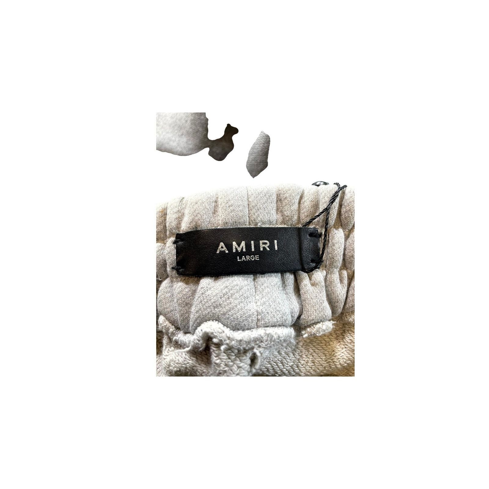 Amiri Amiri "TGCW Flames" Grey & Black Sweats Size US 34 / EU 50 - 3 Thumbnail