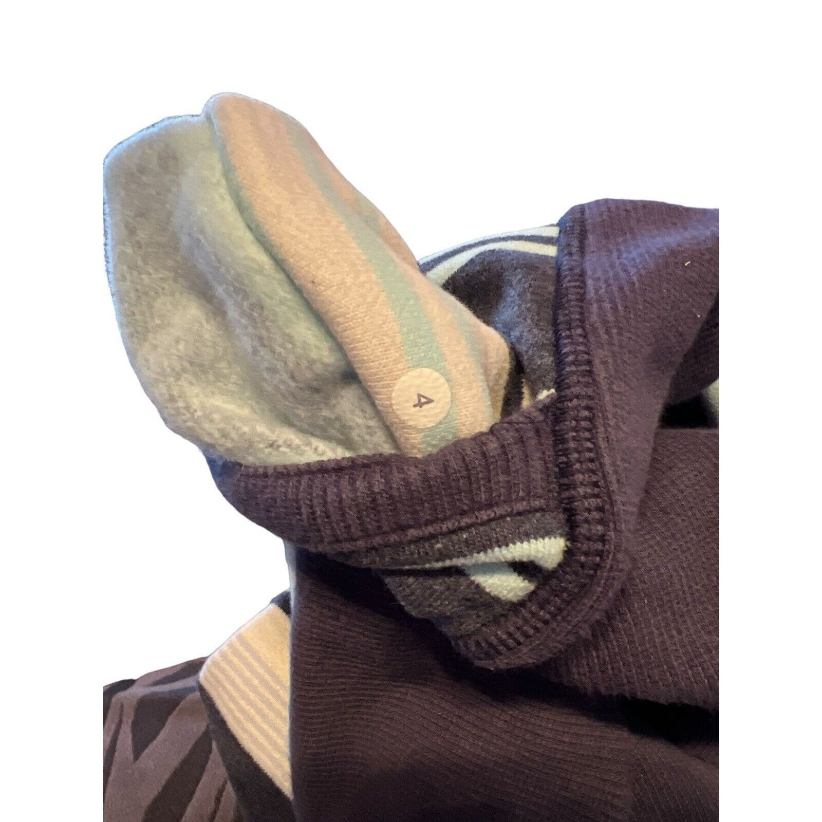 Lululemon LULULEMON hoodie 4 blue white striped BLT11 Grailed