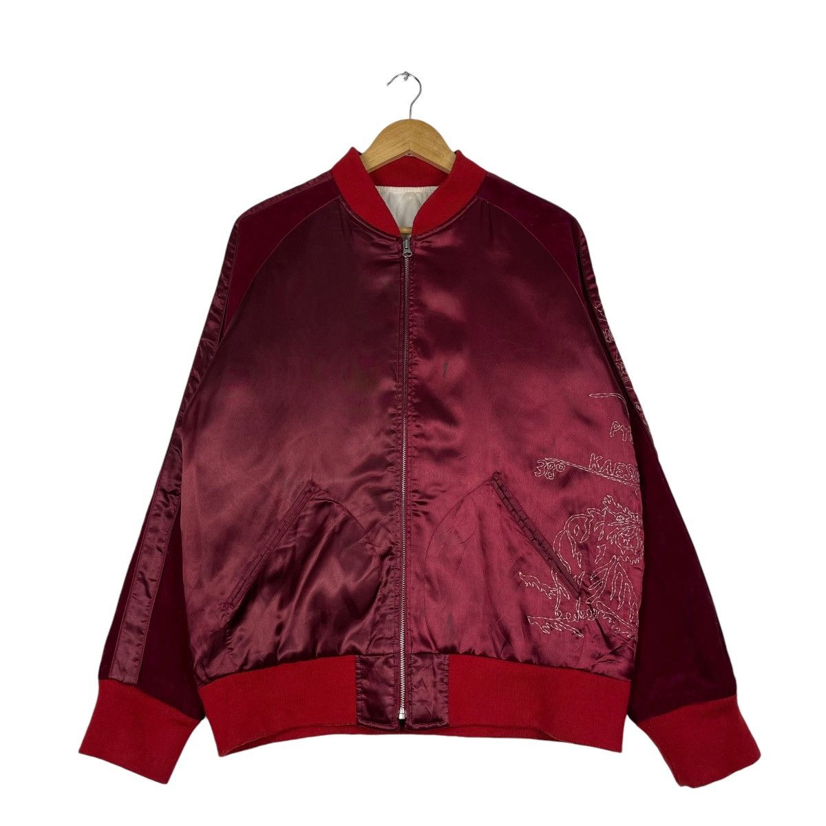 Japanese Brand × Vintage 💥YOKOSUKA JAPAN SUKAJAN EMBROIDERED JACKET Size US M / EU 48-50 / 2 - 1 Thumbnail