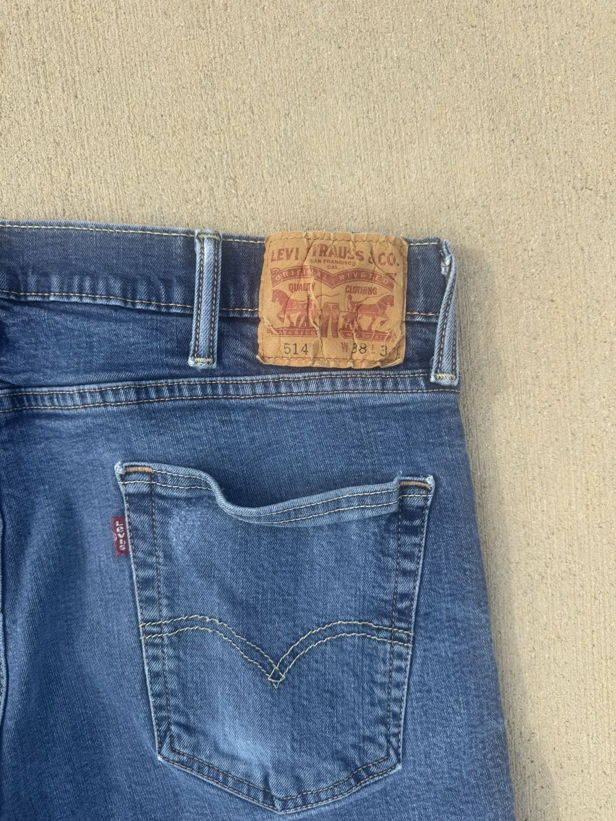 Levi's Levi 514 men’s jeans Size US 38 / EU 54 - 4 Thumbnail