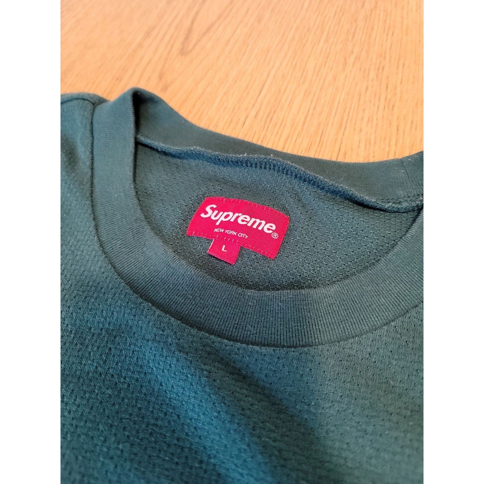 Supreme Supreme Arc Logo Mesh top green pine sz large Size US L / EU 52-54 / 3 - 4 Thumbnail