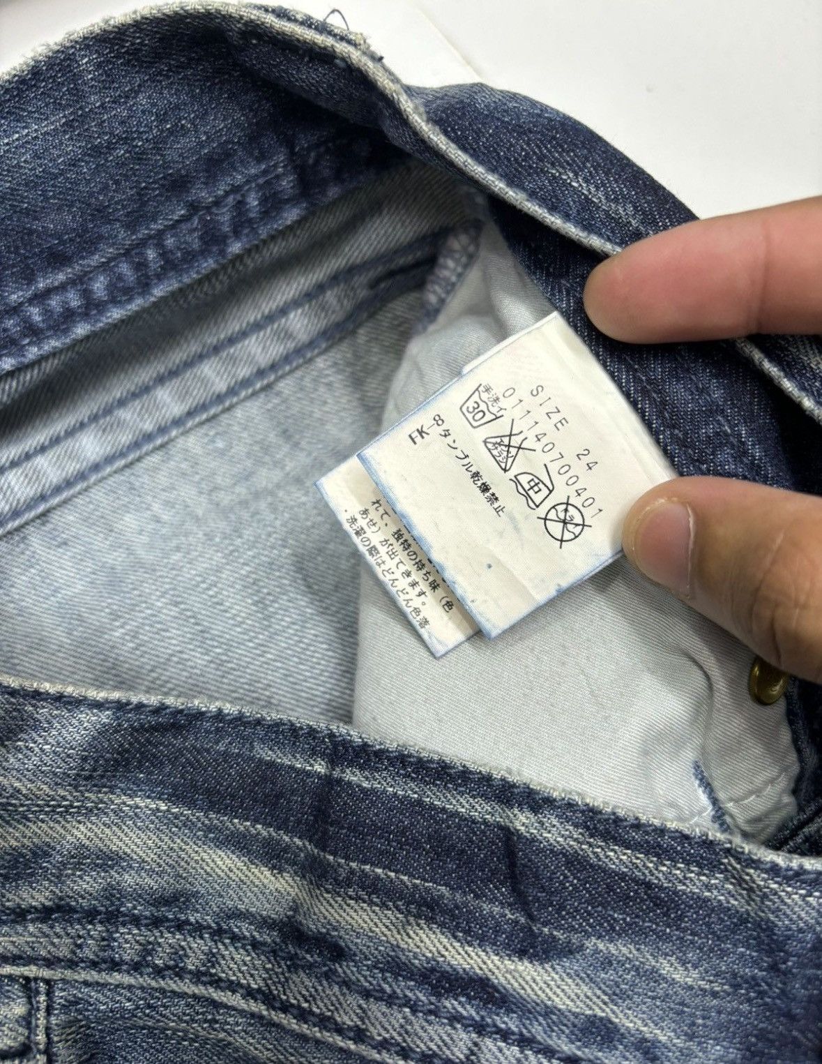 14th Addiction RECONSTUCTED MULTI POCKET DENIM PATCHWORK GAZOZ JEANS HYPE Size US 32 / EU 48 - 13 Thumbnail