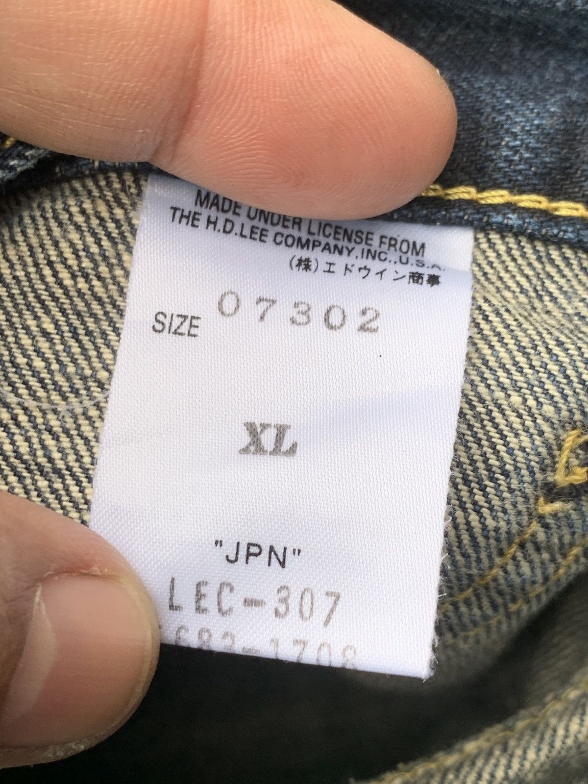 Lee Y2K Lee Rider Bell Bottom Flare Denim Jeans. Size US 35 - 9 Thumbnail