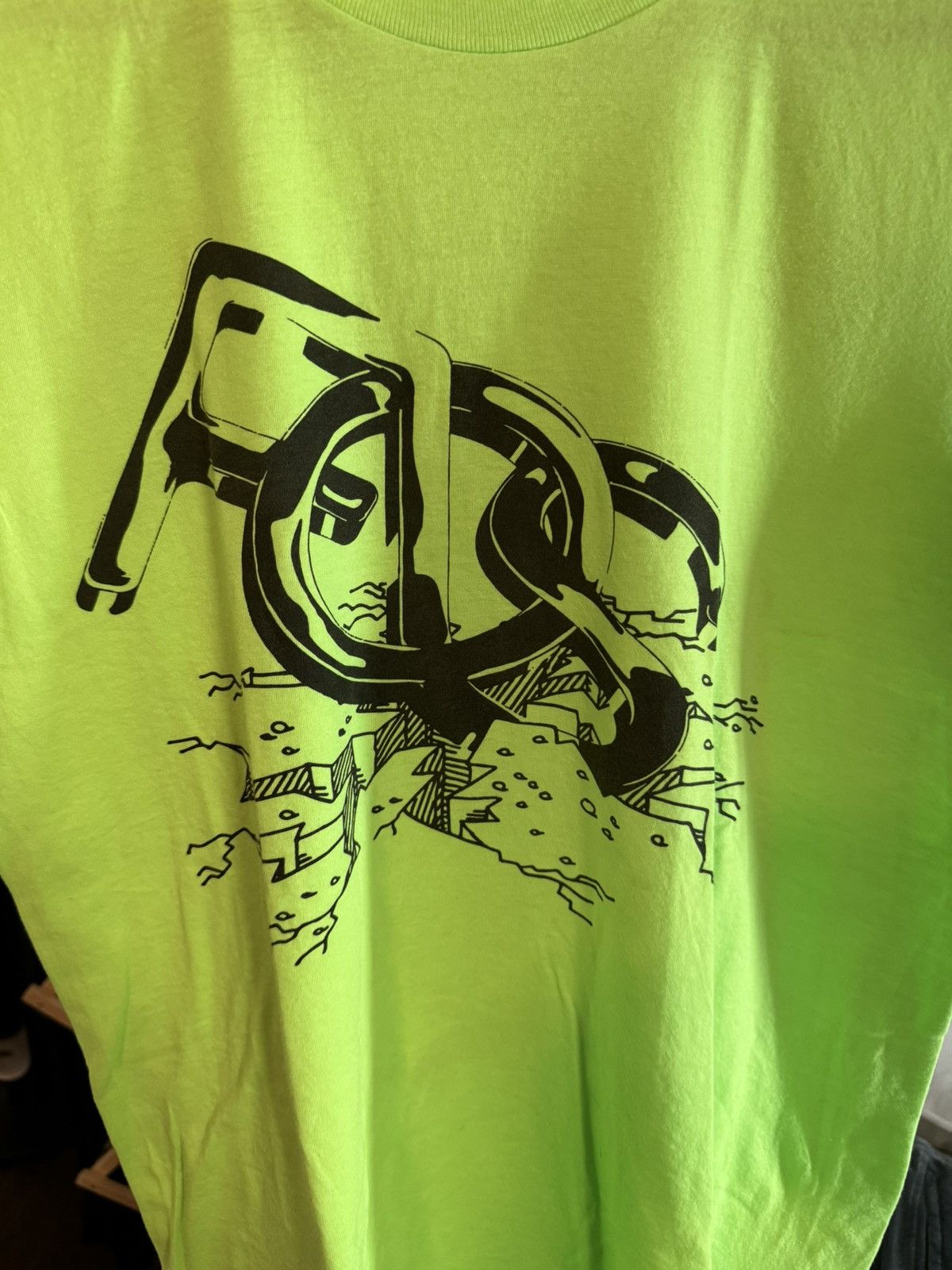 Virgil Abloh Neon Virgil tee FOG Size US M / EU 48-50 / 2 - 2 Thumbnail