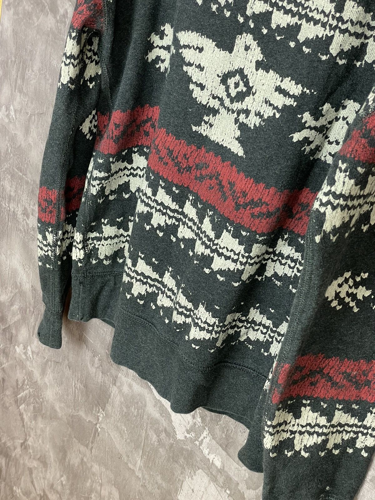 Denim & Supply Ralph Lauren × Japanese Brand × Vintage Denim & Supply Ralph Lauren Aztec vintage design sweatshirt Size M / US 6-8 / IT 42-44 - 10 Thumbnail