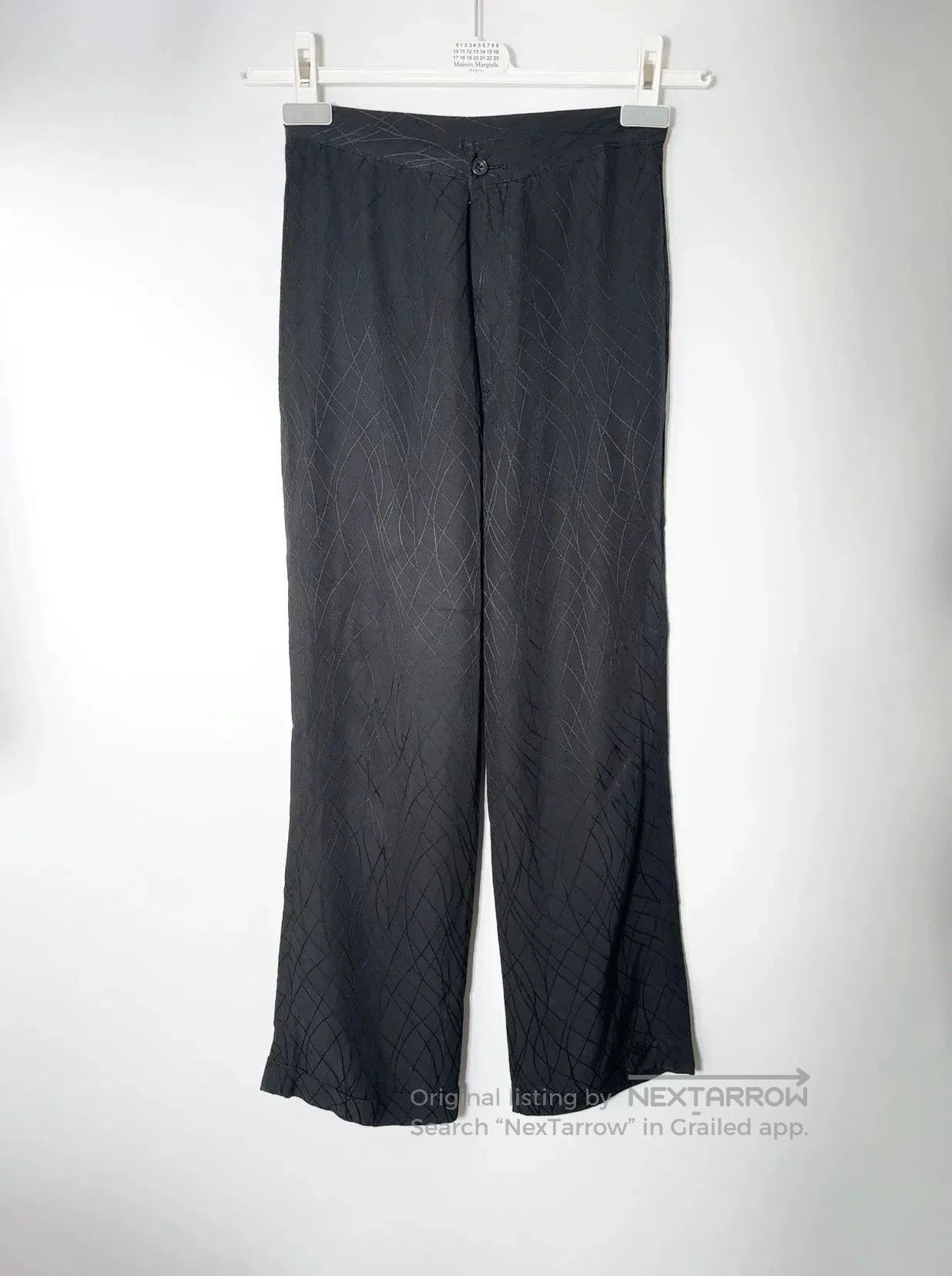 Yohji Yamamoto Black Yohji Yamamoto Striped Pants. Size US 26 / EU 42 - 1 Thumbnail