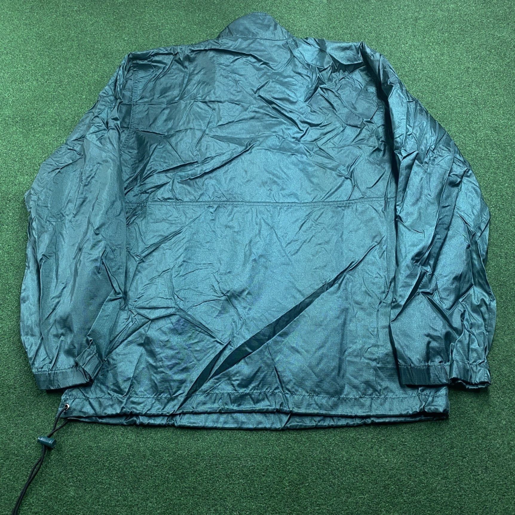 Eddie Bauer VINTAGE Eddie Bauer Windbreaker Jacket Mens M Green 90S Anorak Pullover Coat Jacket Windbreaker Green Eddie Bauer Mens M 90s Vintage Pullover Coat Size US M / EU 48-50 / 2 - 4 Thumbnail