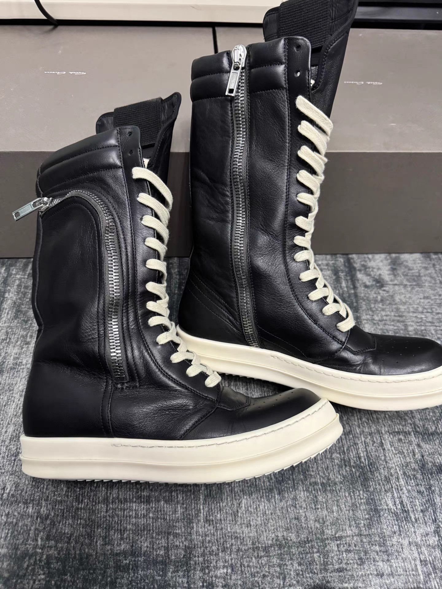 Rick Owens Rick Owens Cargo Basket High Top Boots Size US 9 / IT 39 - 4 Thumbnail