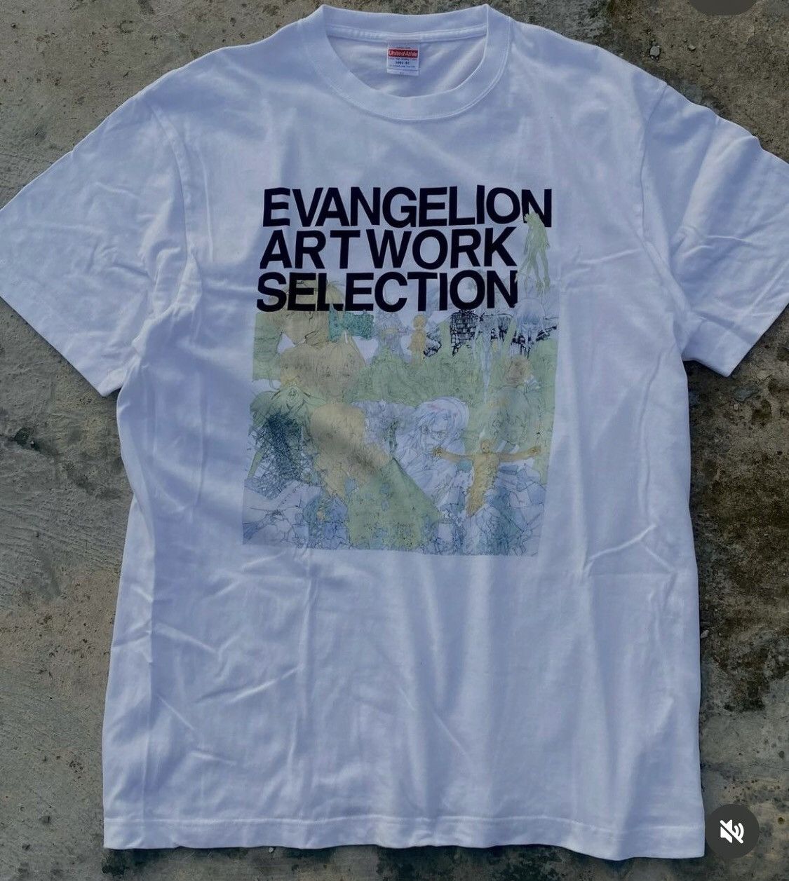 Anime × Vintage OFFICIAL MERCHINDISE KAOS ANIME EVANGELION ART WORK Size US XL / EU 56 / 4 - 3 Thumbnail