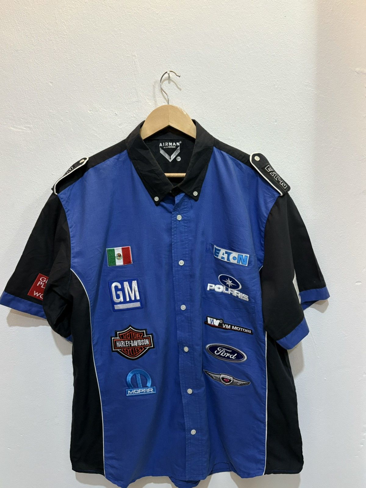 Harley Davidson Racing Brand Company Patch Shirt Size US XL / EU 56 / 4 - 3 Thumbnail