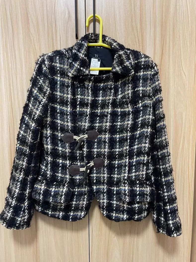 Y's Y's 2011 SS Mainline Show Horn-Button Wool Jacket Size US M / EU 48-50 / 2 - 1 Thumbnail