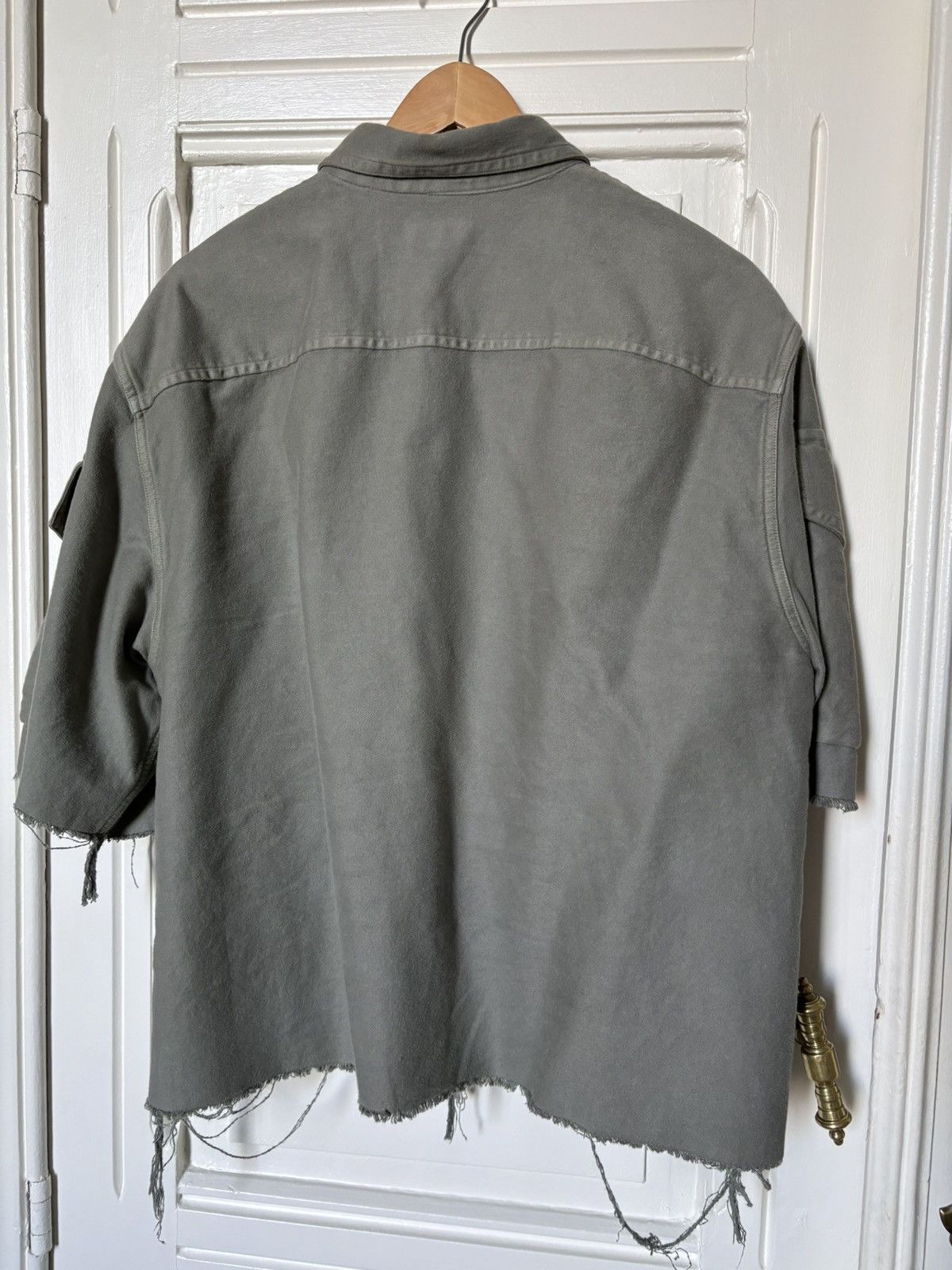 Dries Van Noten Dries Van Noten over dyed grey shirt Size US L / EU 52-54 / 3 - 7 Thumbnail