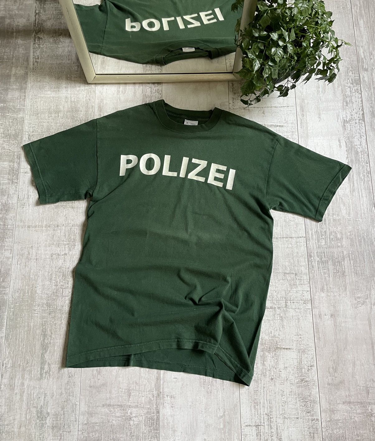 Other Vintage Polizei 90’s T-Shirt Sun Fade Size US M / EU 48-50 / 2 - 1 Thumbnail