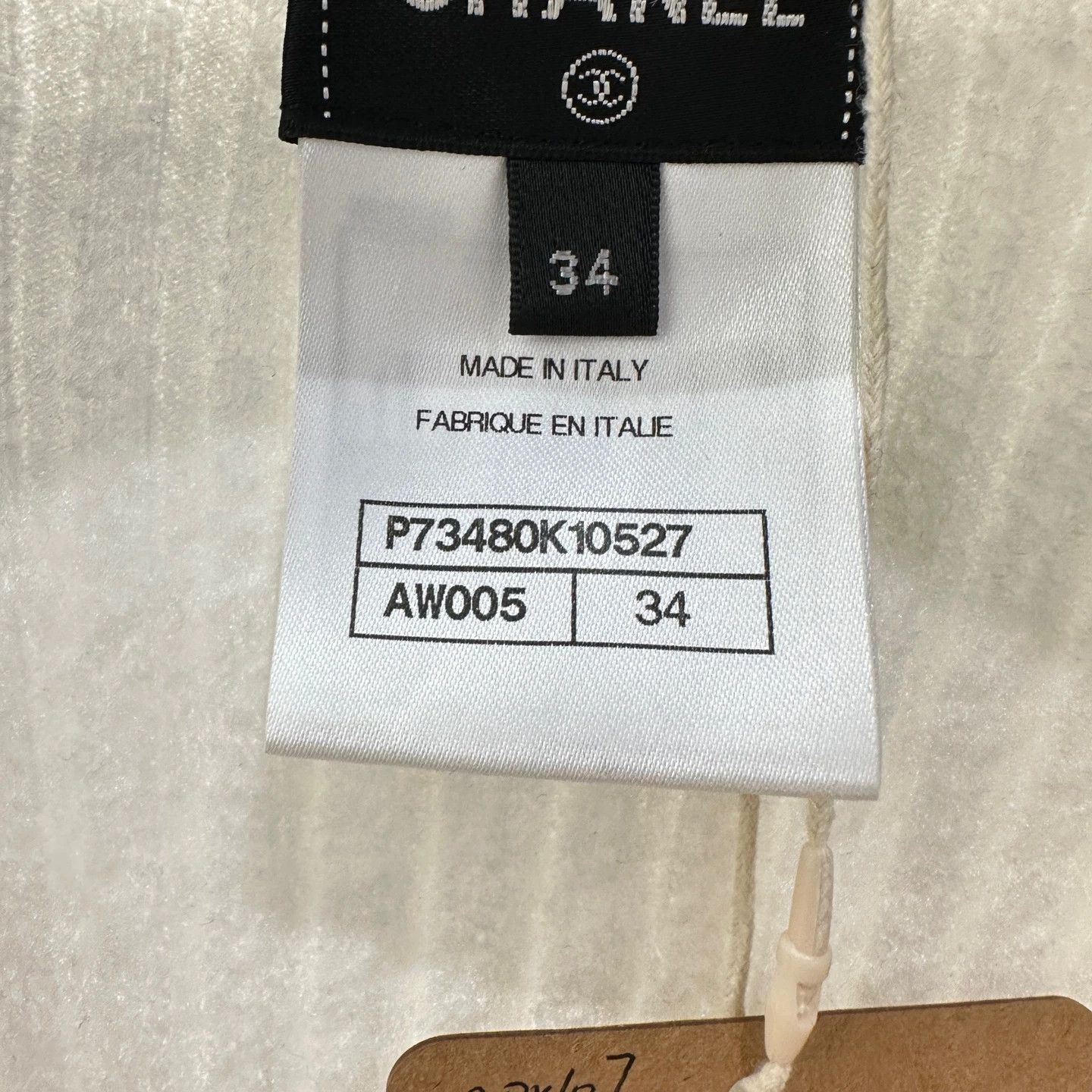 Chanel Chanel Women's apr107 Pearl Crystal CC Cardigan 34 Size XS / US 0-2 / IT 36-38 - 4 Thumbnail