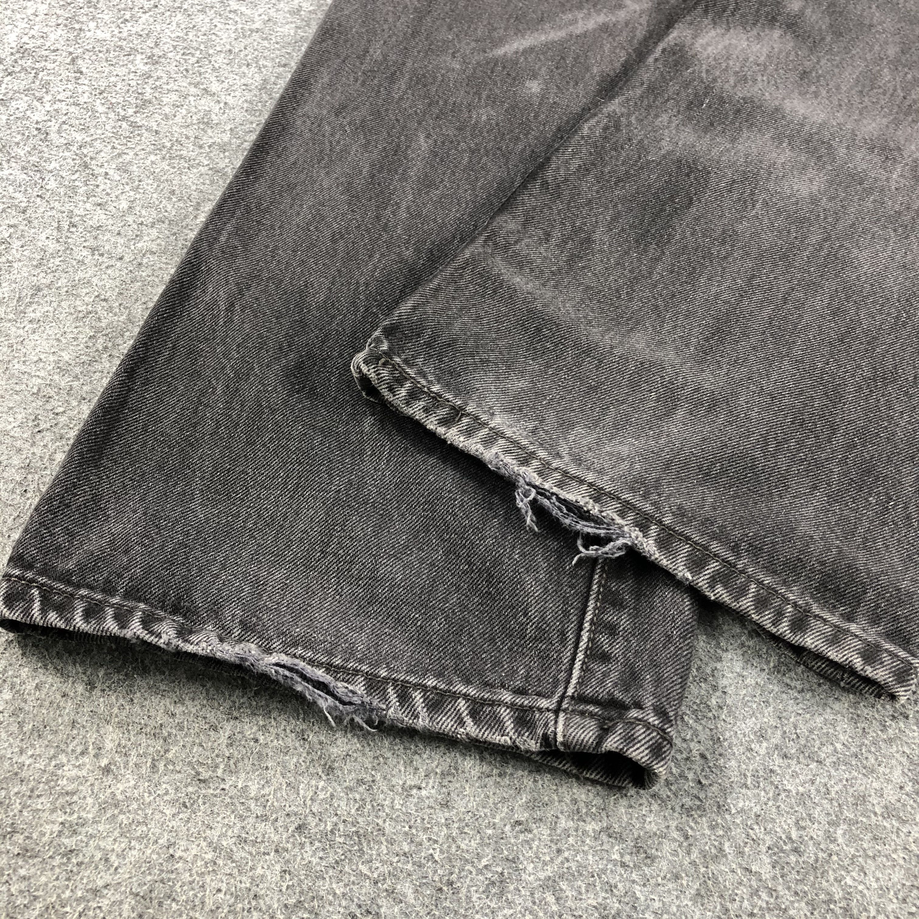 Vintage 90s Faded Black Levis 501 Jeans-JM1646