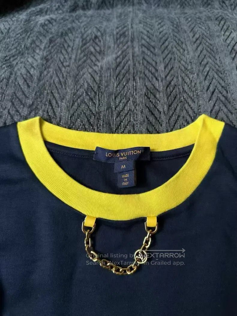 Louis Vuitton Louis Vuitton Chain Short Sleeve Size US M / EU 48-50 / 2 - 2 Thumbnail