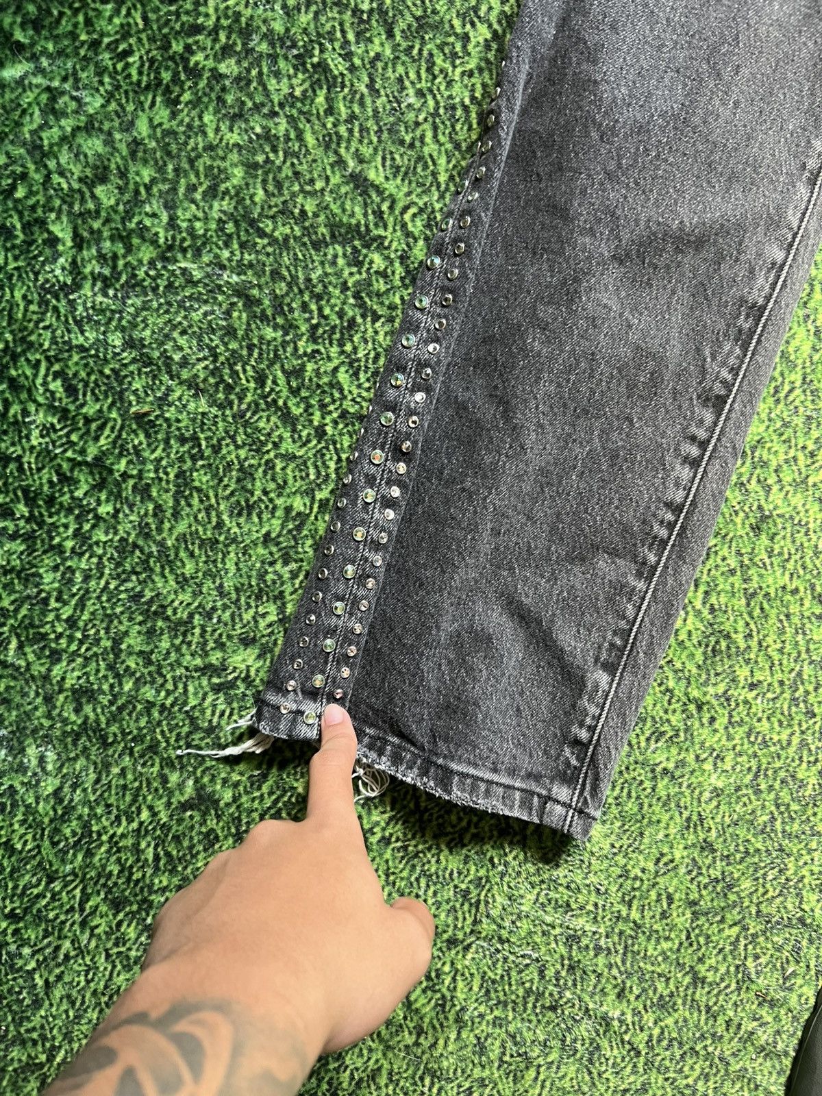 Purple Brand Flare PURPLE Denim Size US 33 - 3 Thumbnail