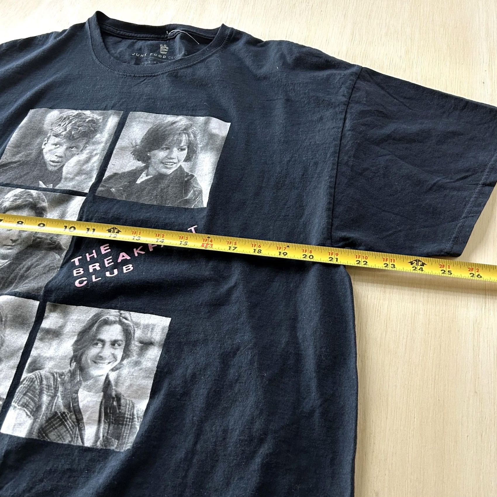 Vintage Junk Food The Breakfast Club Shirt Mens Large Black Graphic Movie Tee T-Shirt Size US L / EU 52-54 / 3 - 5 Thumbnail