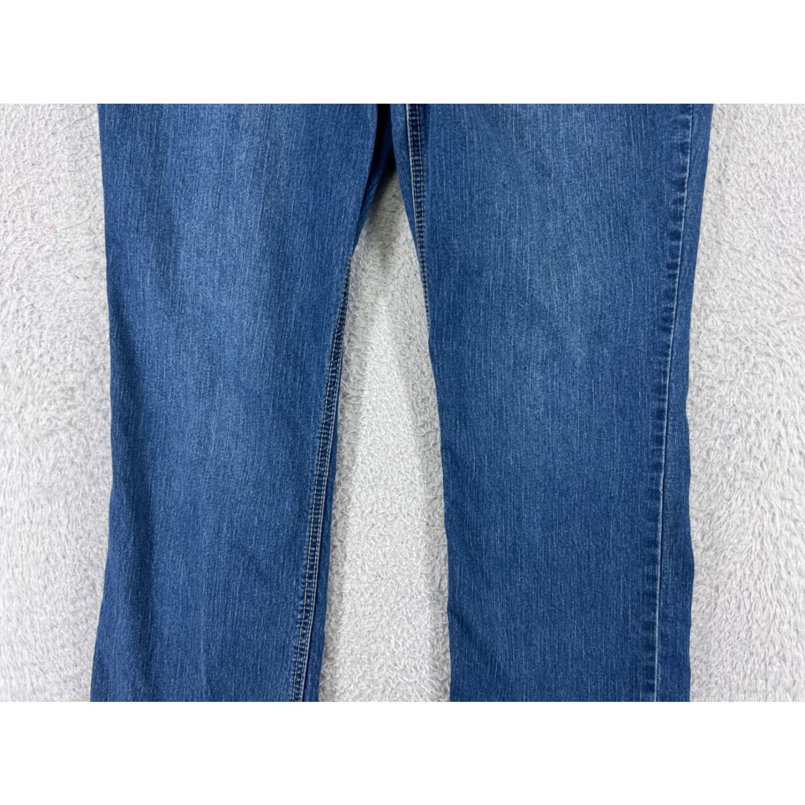 Vintage Glitterscape Jeans Womens 14 Blue Denim Bootcut Costton Blend Mid Rise Size 36" / US 14 / IT 50 - 5 Thumbnail