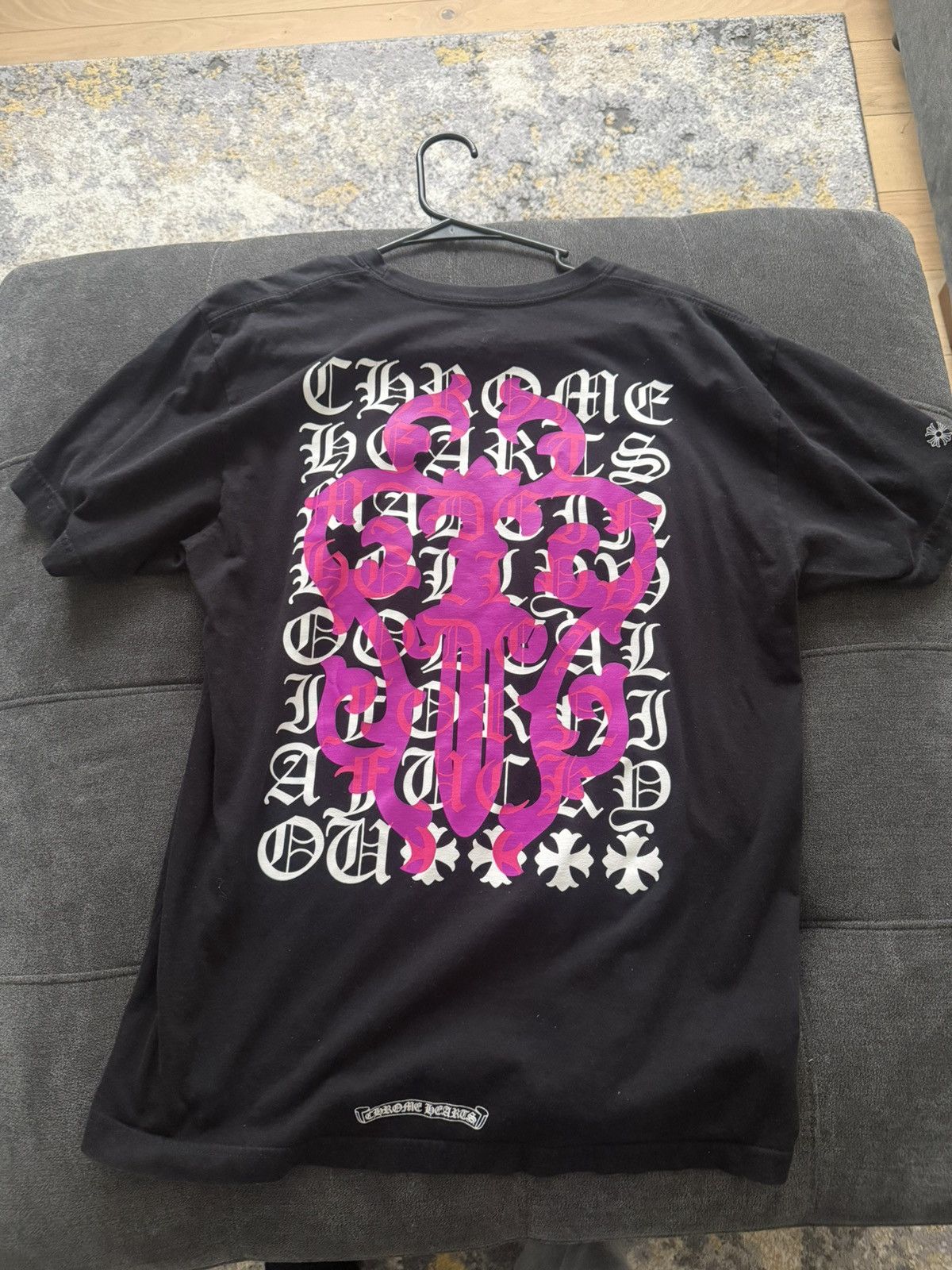 Chrome Hearts Chrome hearts eye chart dagger t shirt Size US L / EU 52-54 / 3 - 2 Thumbnail