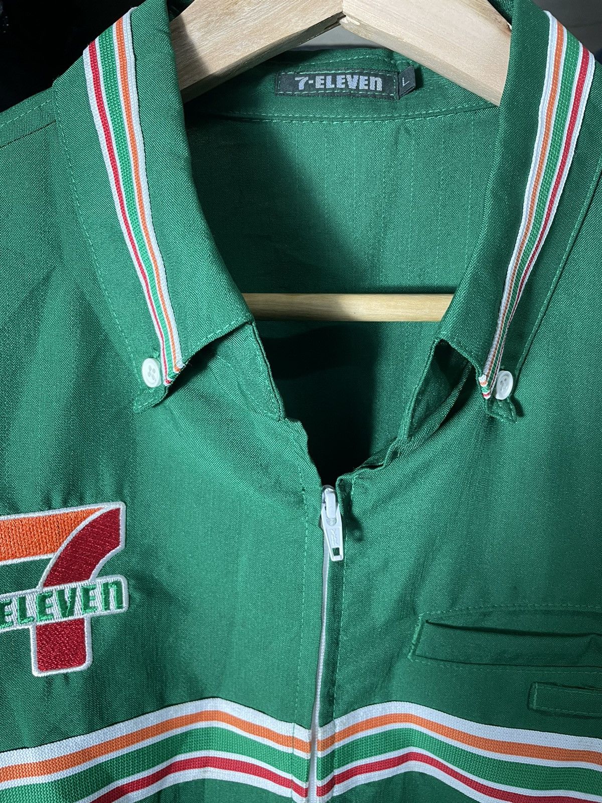 Vintage 7-eleven workers Shirt Rare