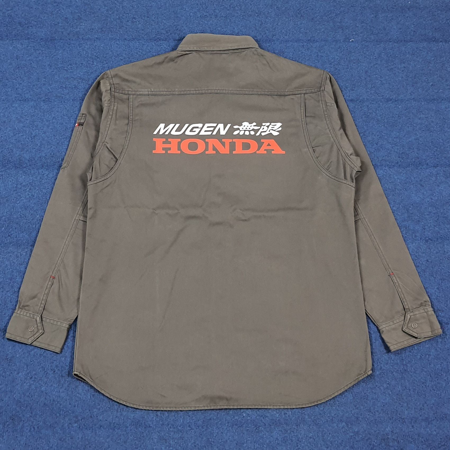 Japanese Brand Vintage Mugen Honda Japan Racing Custom Logo Jacket C296N23 Size US M / EU 48-50 / 2 - 1 Thumbnail