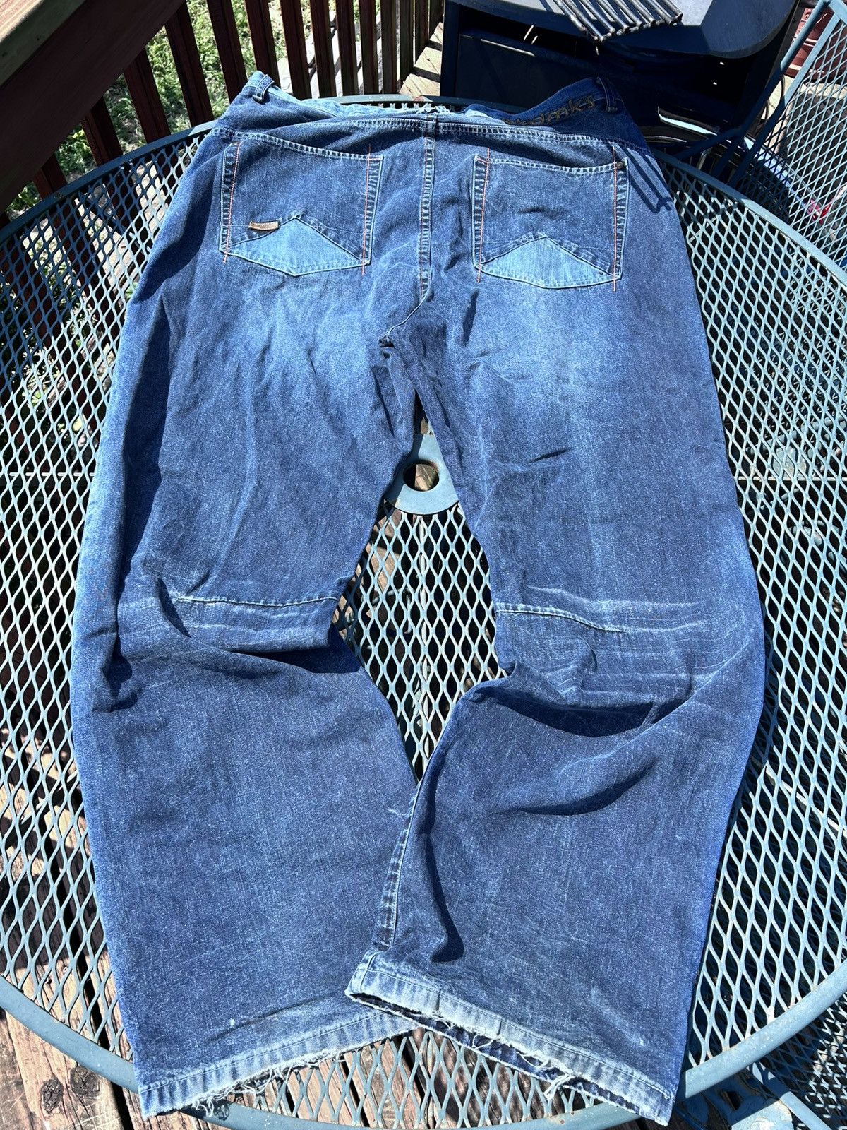 Akademiks CRAZY DENIM EMBROIDERED Y2K AKADEMIKS JEANS PATTERNED Size US 42 / EU 58 - 2 Thumbnail